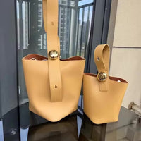 The Luxe Pebble Bucket Bag