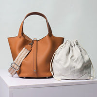 Bucket leather Bag