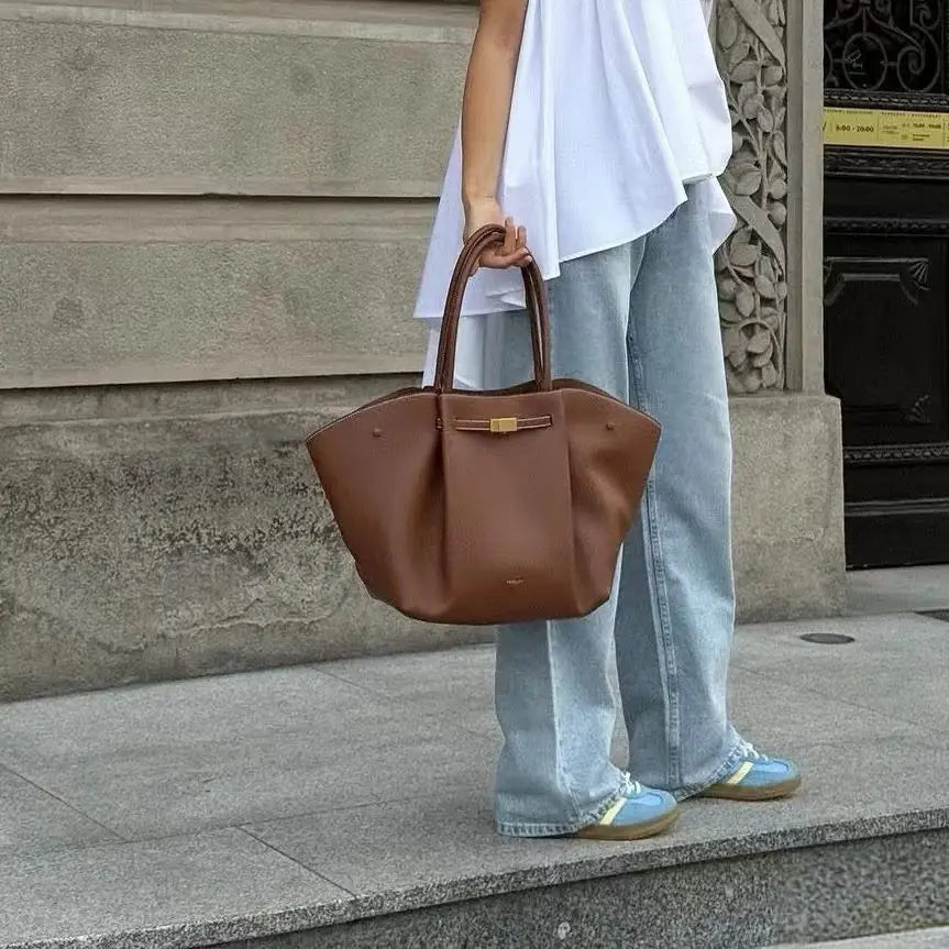 NY Tote Bag - Calfskin Leather