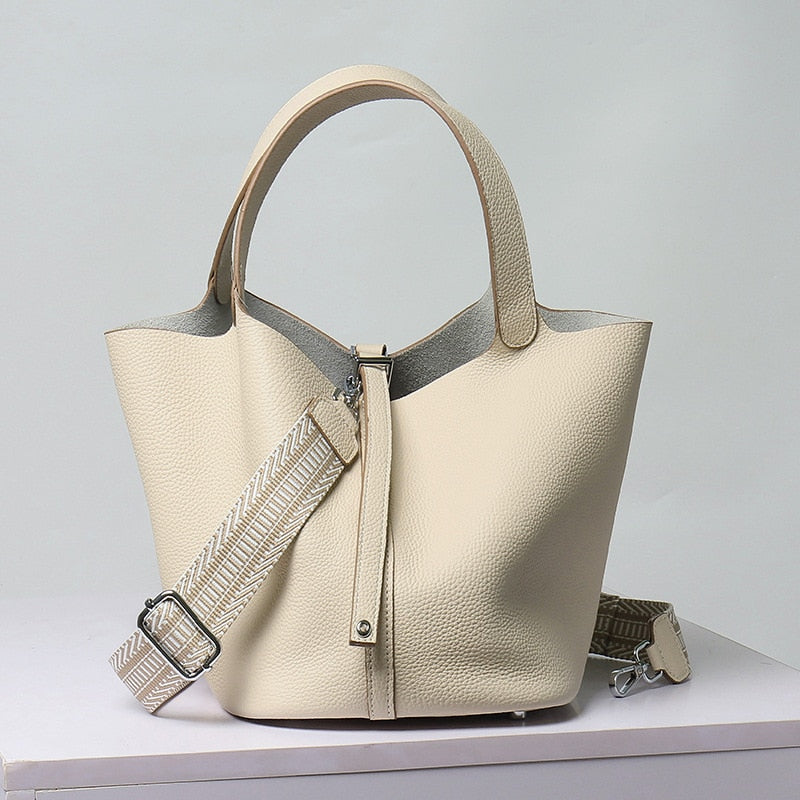 Bucket leather Bag