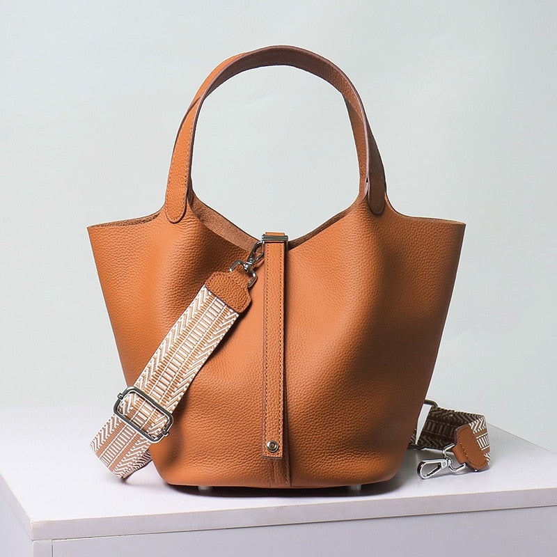 Bucket leather Bag