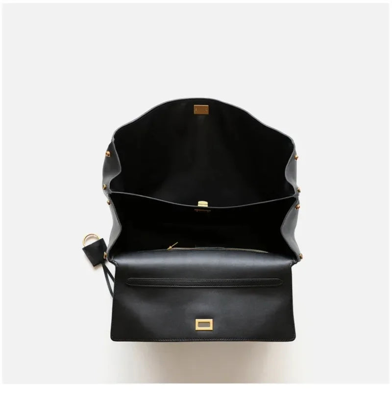 Lock Bag - Genuine Leather