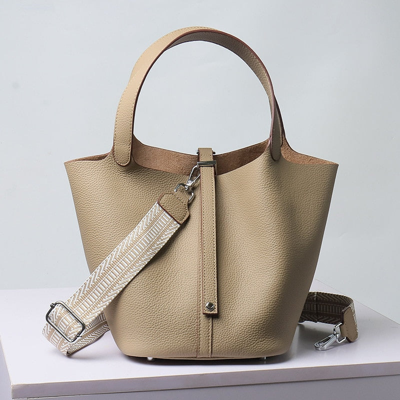 Bucket leather Bag